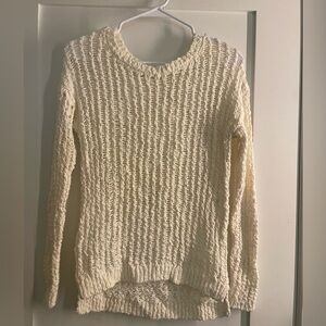 Garage Women's Cream Knit Sweater